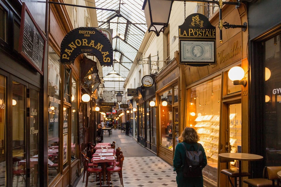 La verrière du passage des Panoramas