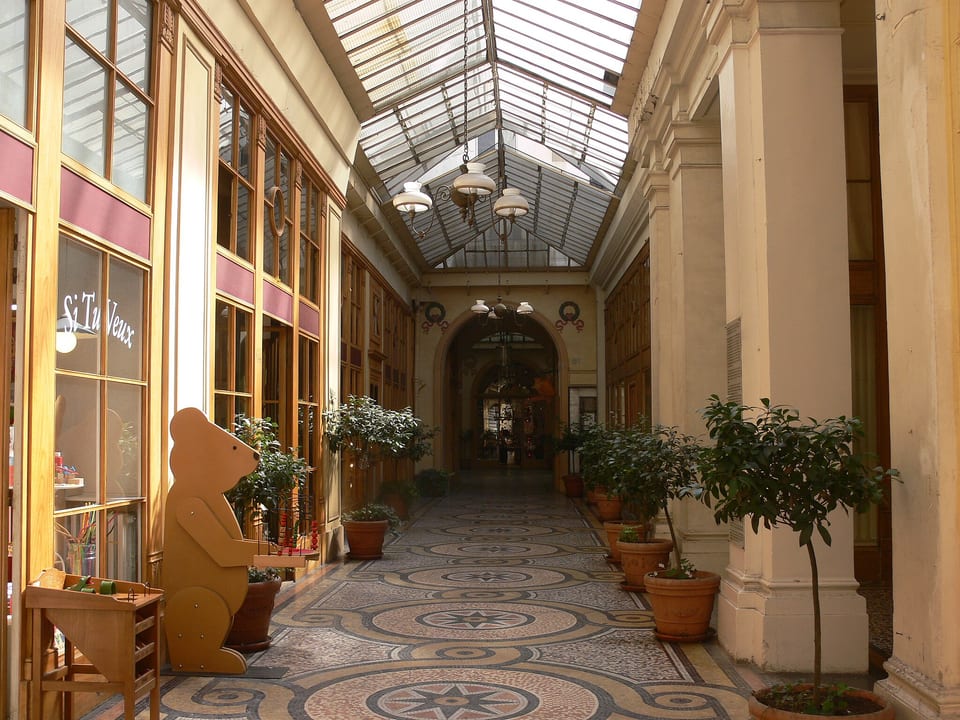 La galerie Vivienne et ses mosaïques